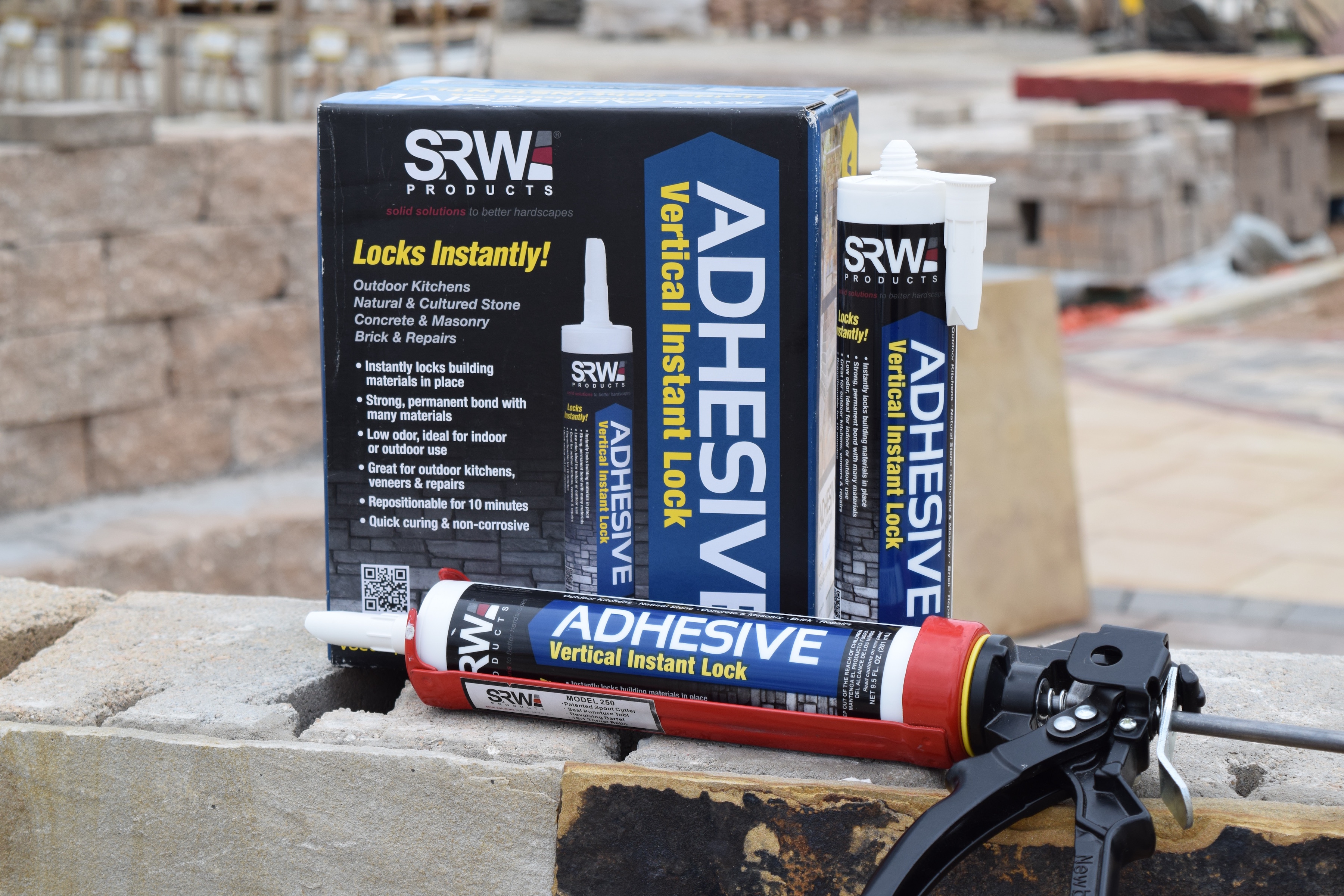 SRW Products Vertical Instant Lock Adhesive Contractor Supply Magazine